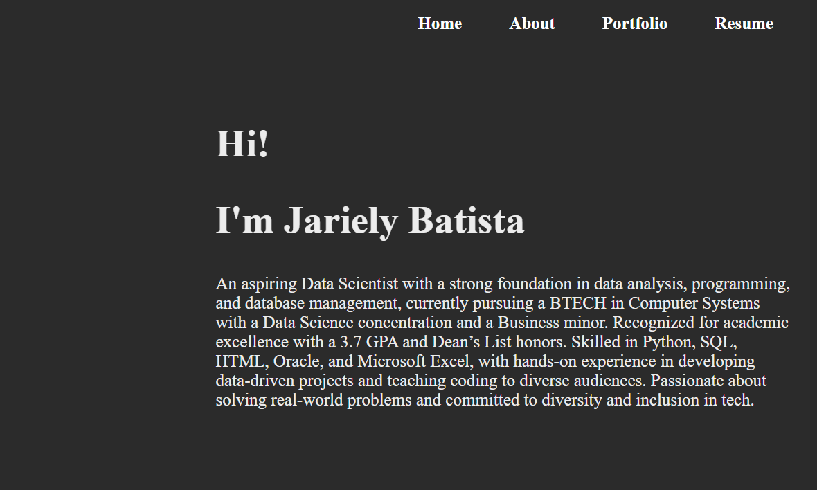 Portfolio Website